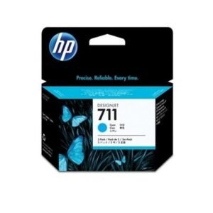 HP CARTUCHO #711 X 3 UNDS (CZ134A) CYAN T120/T520/T130/T530