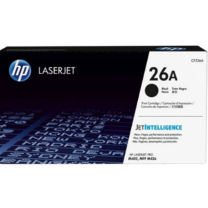 HP TONER #26A (CF226A) NEGRO M402N/M402DW/M426DW/M426FDW