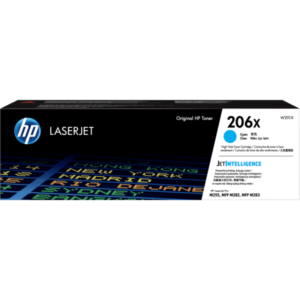 HP TONER #206X (W2111X) CYAN M283FDW