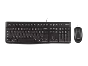 Logitech Combo MK-120 Teclado+Mouse Alámbrico USB Negro