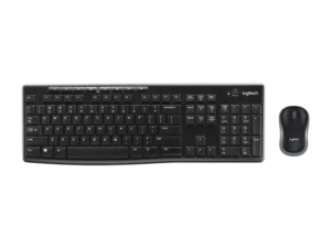 Logitech Combo MK-270 Teclado+Mouse Inalámbrico USB Negro